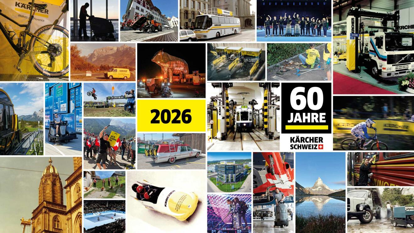 60 JAHRE KÄRCHER SCHWEIZ